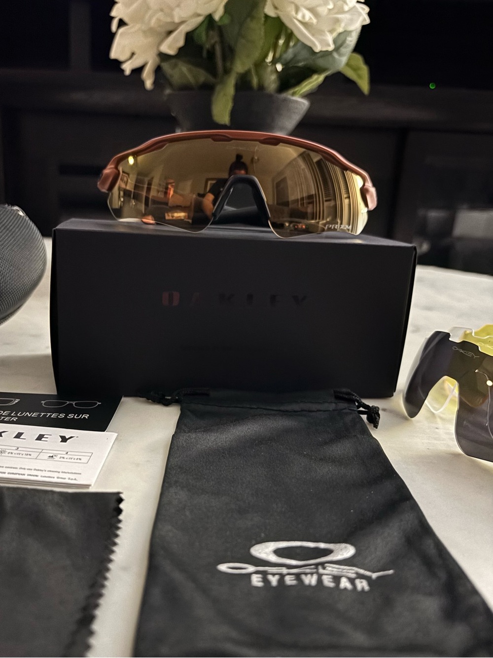Oakley Radar Path Sunglasses - Copper Frame with 3 Replacement lens